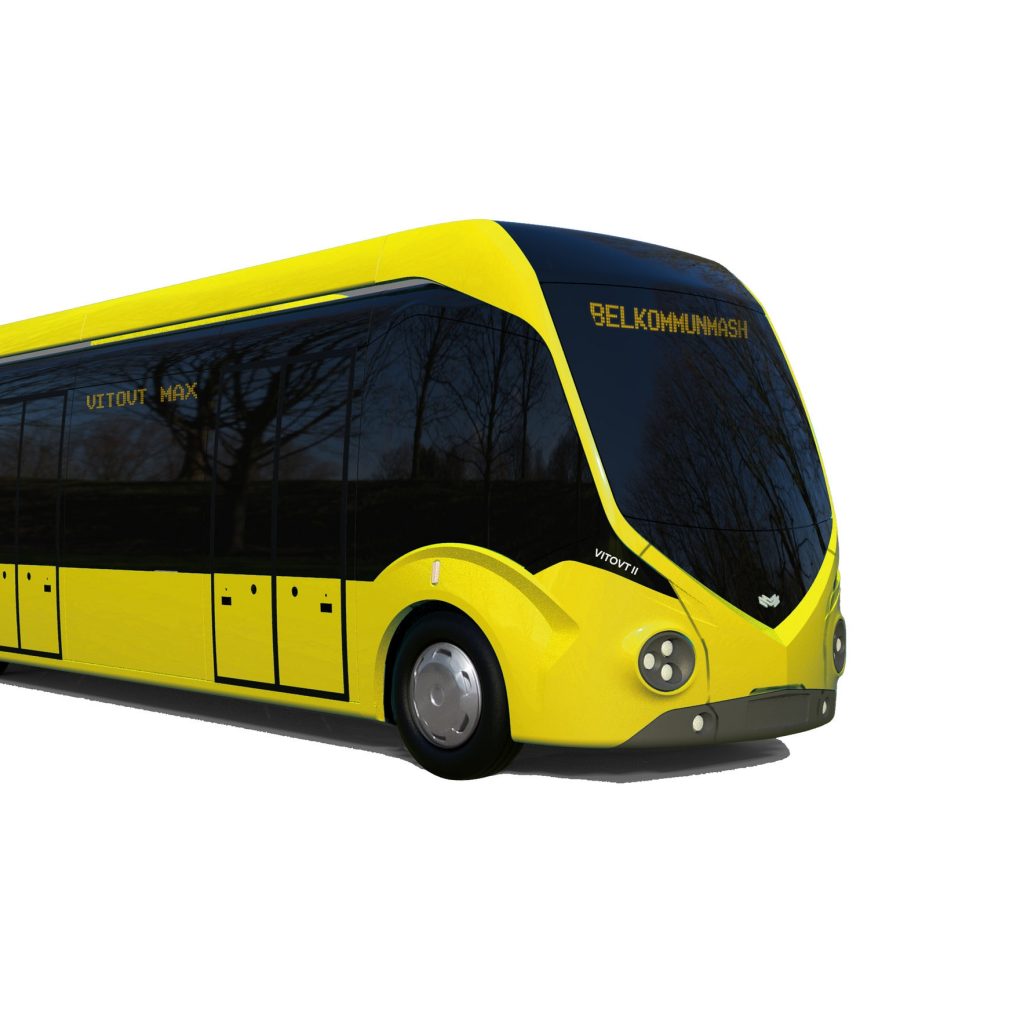 Nové elektrobusy pro Minsk by měly vypadat podle vizualizace výrobce takto. (foto: Belkommunmaš)