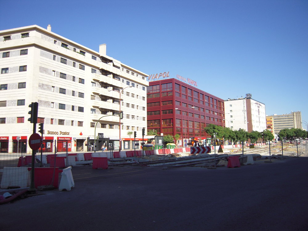  Výstavba prodloužení Metrocentra na snímcích z roku 2010 