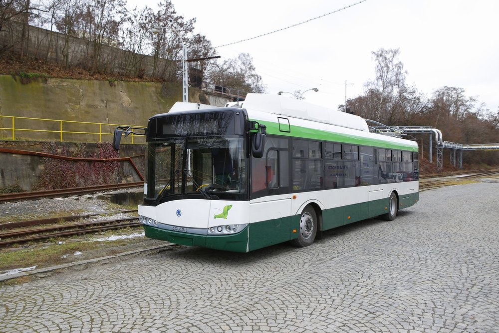 Trolejbus Škoda 26 Tr pro Plzeň v areálu Škody Electric. (foto: Škoda Transportation)