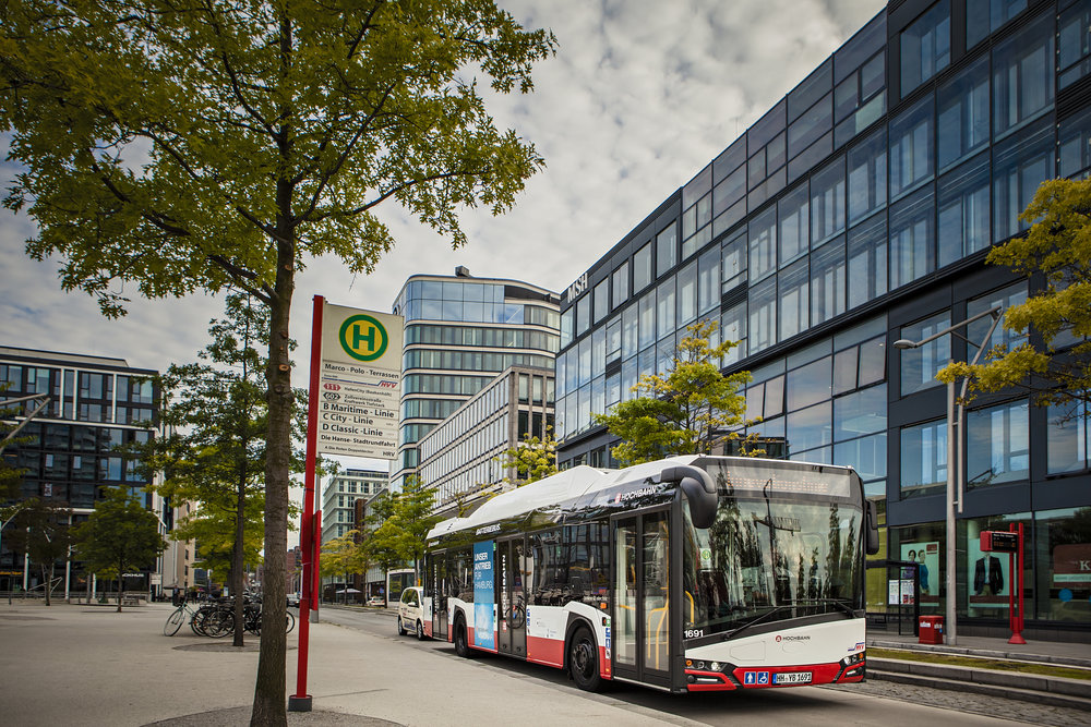 Nové Urbino 12 electric ve službách hamburského dopravce Hochbahn. (foto: Solaris Bus & Coach)