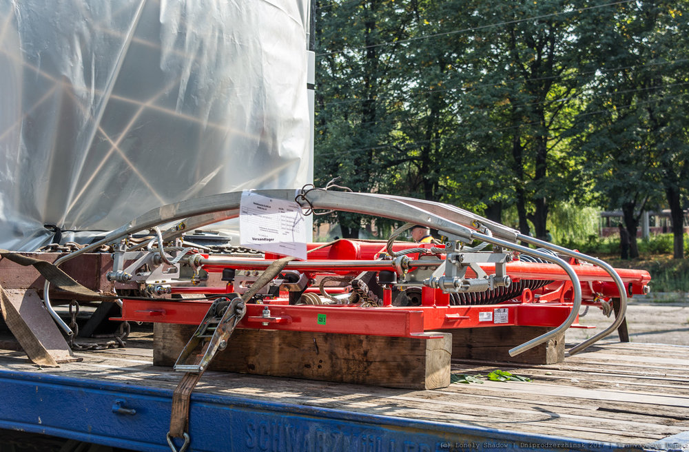 Detail sběrače. (foto: Sergej Minajev)