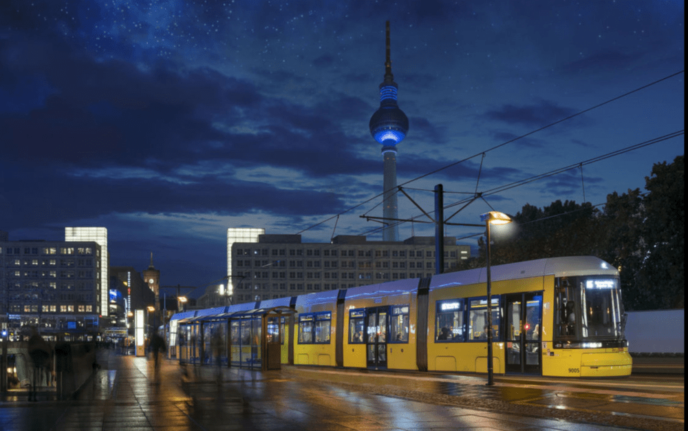 Tramvaje Bombardier Flexity Berlin si v Berlíně vedou velmi úspěšně. Po 142 objednaných vozech využil dopravce BVG opci na nákup dalších 47 tramvají. (foto: Bombardier)