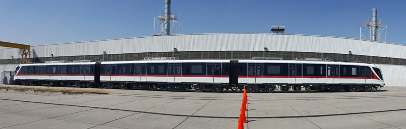 Foto první soupravy Alstom v Guadalajaře. (foto: SITEUR)