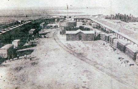 Objekt jatek v obci Santiago Vázquez. Jejich zprvu dominantní význam klesal spolu s rostoucí konkurencí, která měla nejčastěji podobu pokoutních řeznictví. (foto: archiv SODRE)