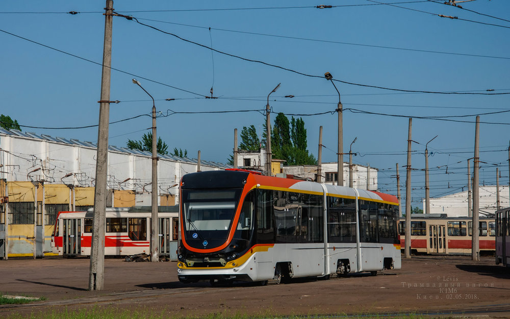 Tramvaj v Kyjevě dne 2. 5. 2018. (foto: Levis)