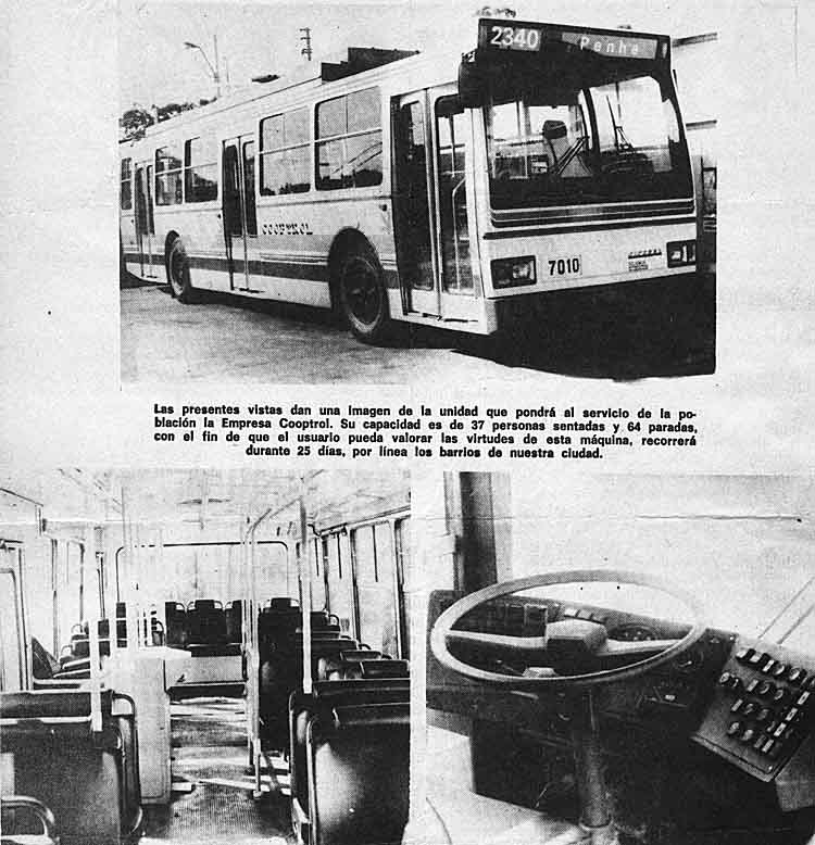 Moderní vůz na zkouškách. (zdroj: archiv Marcelo Benoit)