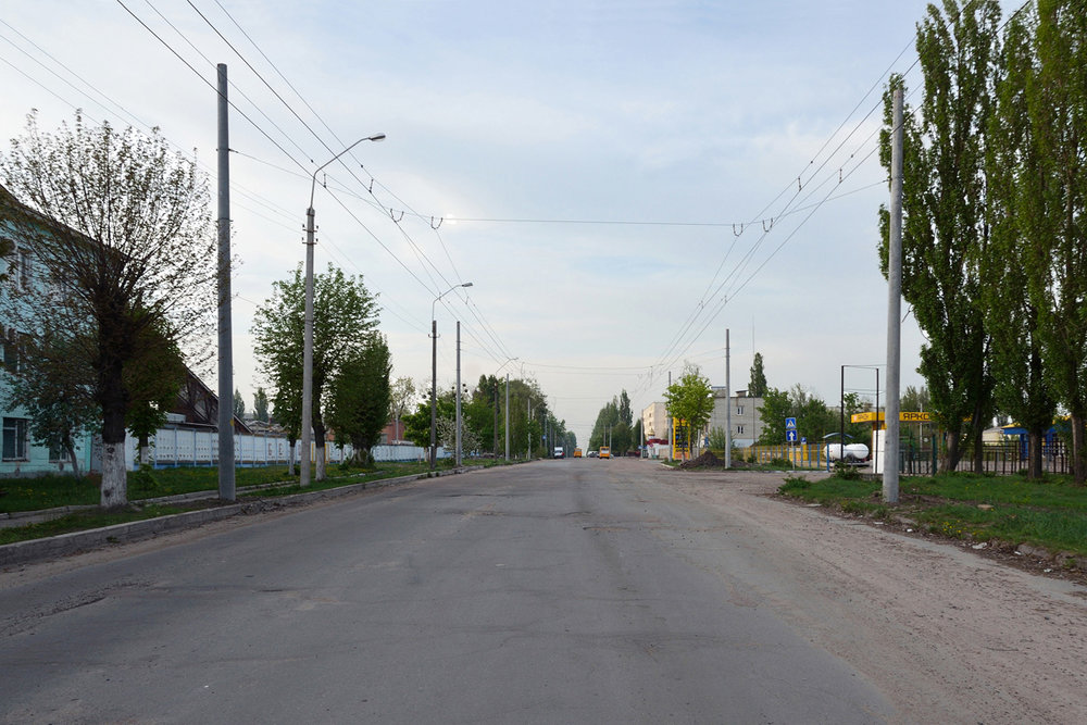 Trať je rovná jako pravítko. (foto: T. Korotun)