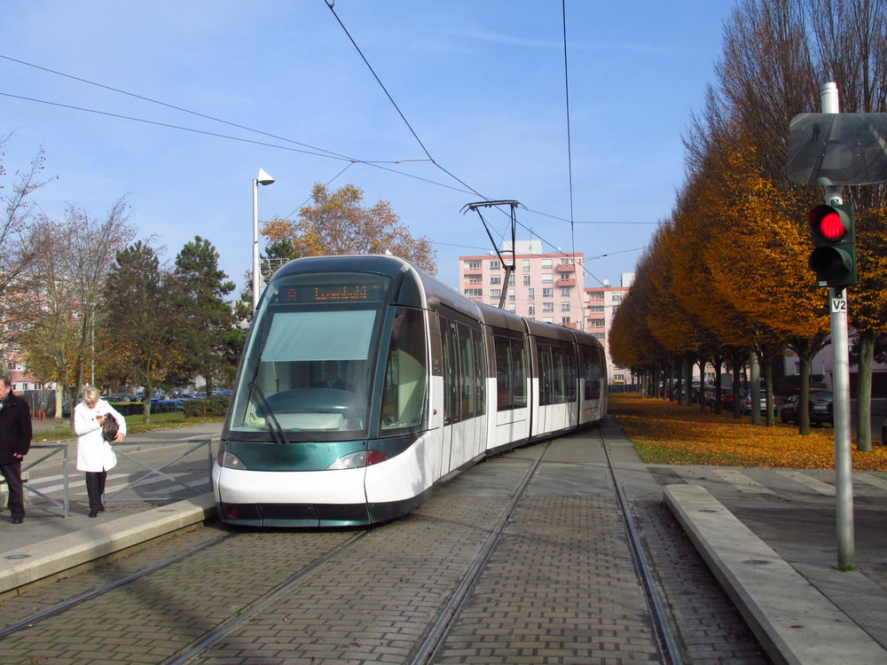 Celkem 63 tramvají Alstom Citadis bude brzy ve francouzském Štrasburku. (foto: Ing. Filip Jiřík)