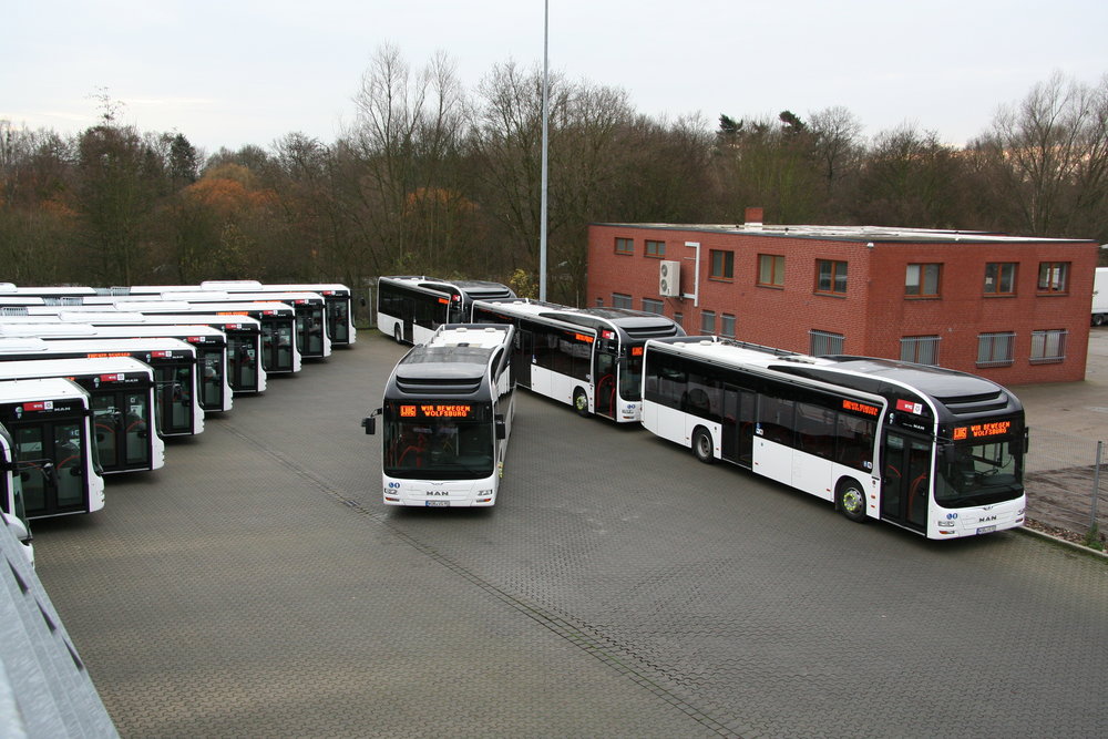 V posledních letech vsází Wolfsburg hlavně na autobusy značky MAN. (foto: WVG AG)