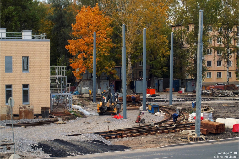  Obratiště Malaja Ochta při Novočerkasskoj ulici. (foto: Michail Isajev) 