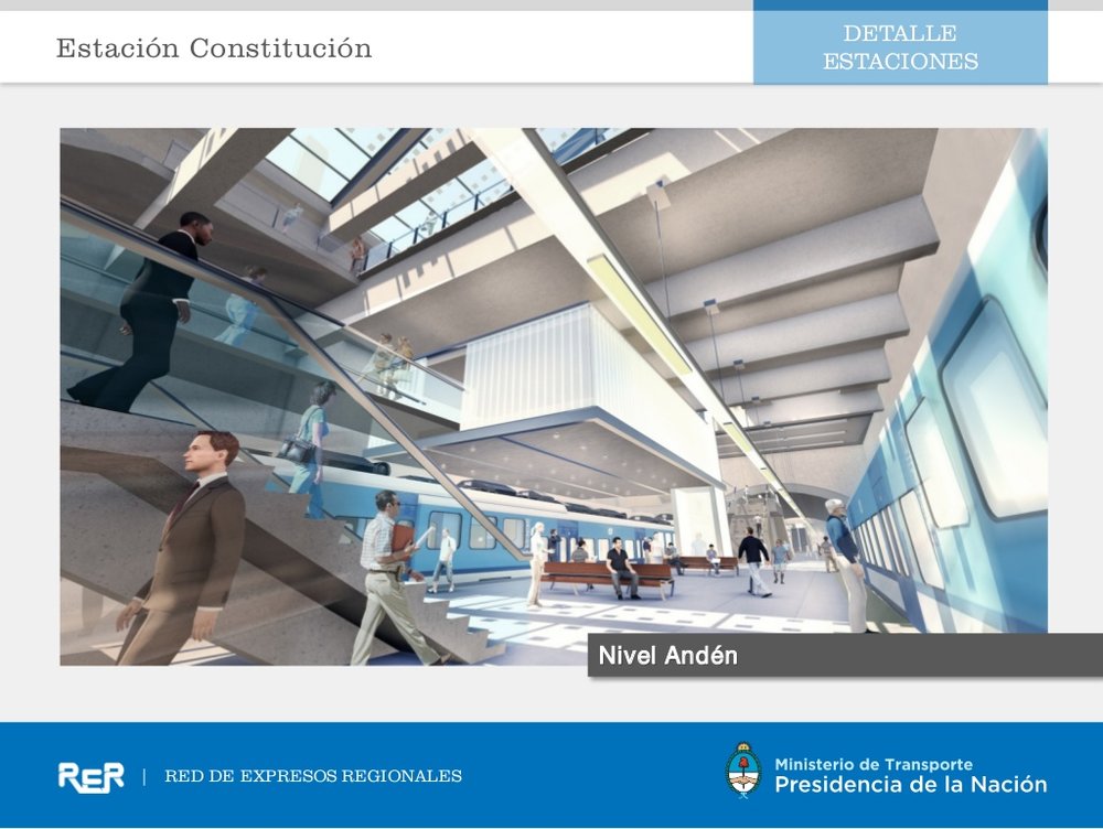 Ústřední tunel budoucí sítě příměstských vlaků RER, jenž má být veden pod bulvárem 9 de julio, se ještě razit nezačal, to však nebránilo tomu, aby tamní ministerstvo dopravy letos uskutečnilo s 13 výrobci kolejových vozidel tři kola jednání o parametrech 174 vlakových souprav, které budou poptávány v připravovaném otevřeném výběrovém řízení. Mezi těmito výrobci (Alstom, Bombardier, Siemens, CRRC, Hyundai, Mitsubishi, KBR, Stadler Rail, Materfer, Emepa, Benito Roggio, CAF a Transmašholding) sice česká Škodovka chyběla, ale svou stopu zanechala v Buenos Aires už nyní. (zdroj: Ministerio de Transporte de la República Argentina)