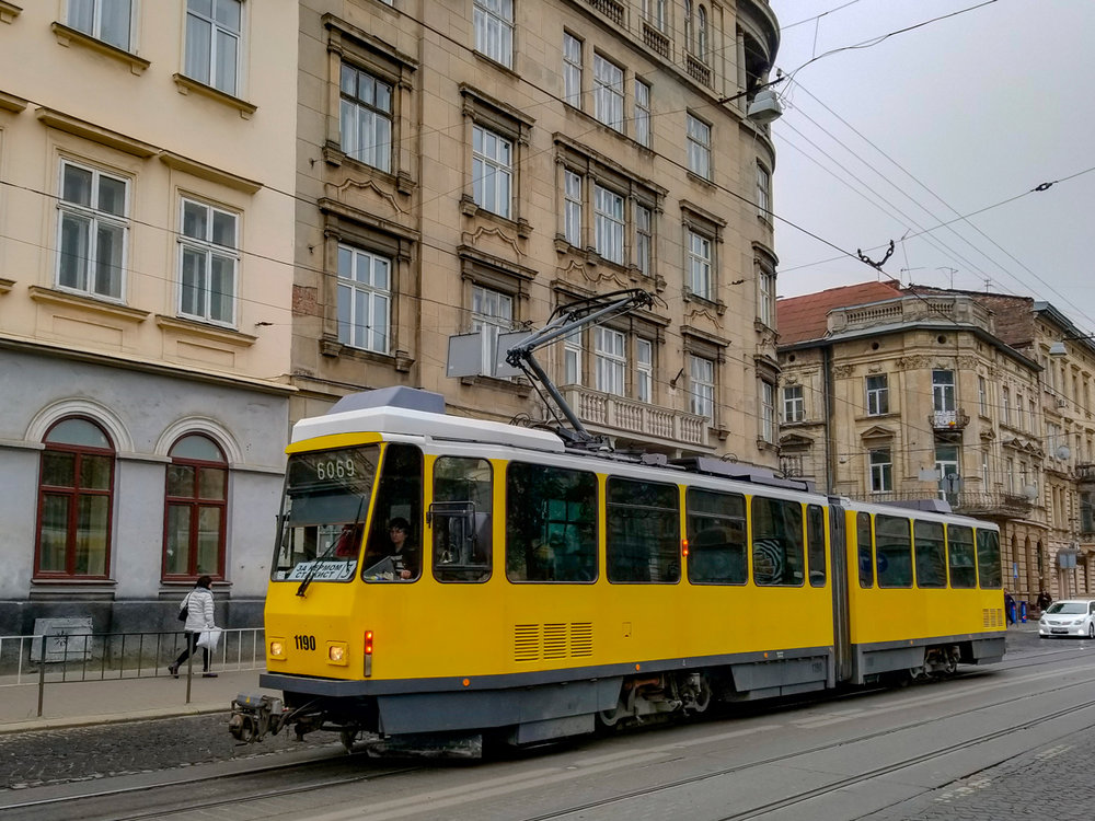 Ex-berlínská tramvaj na snímku z 20 října 2018. (foto: Vladimir Ch.)