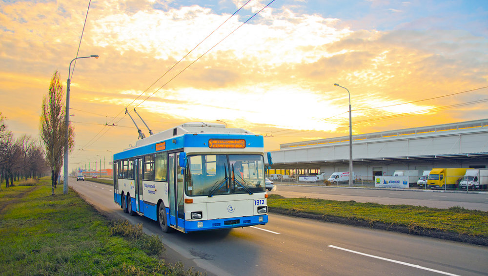 Trolejbus na nové trolejbusové trati dne 15. 12. 2018. (foto: TRalex)