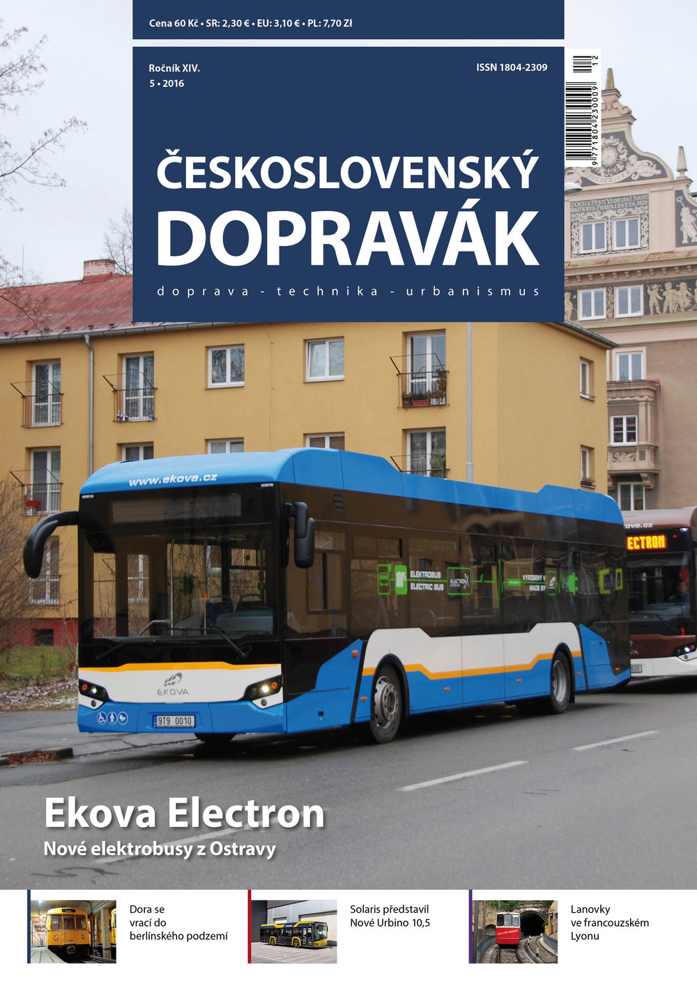 Titulní strana čísla 5/2016. 
