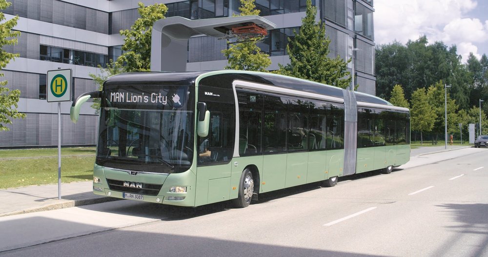 Na veletrhu IAA v Hannoveru v září 2016 představil MAN svůj koncept článkového elektrobusu. (foto: MAN Truck & Bus)