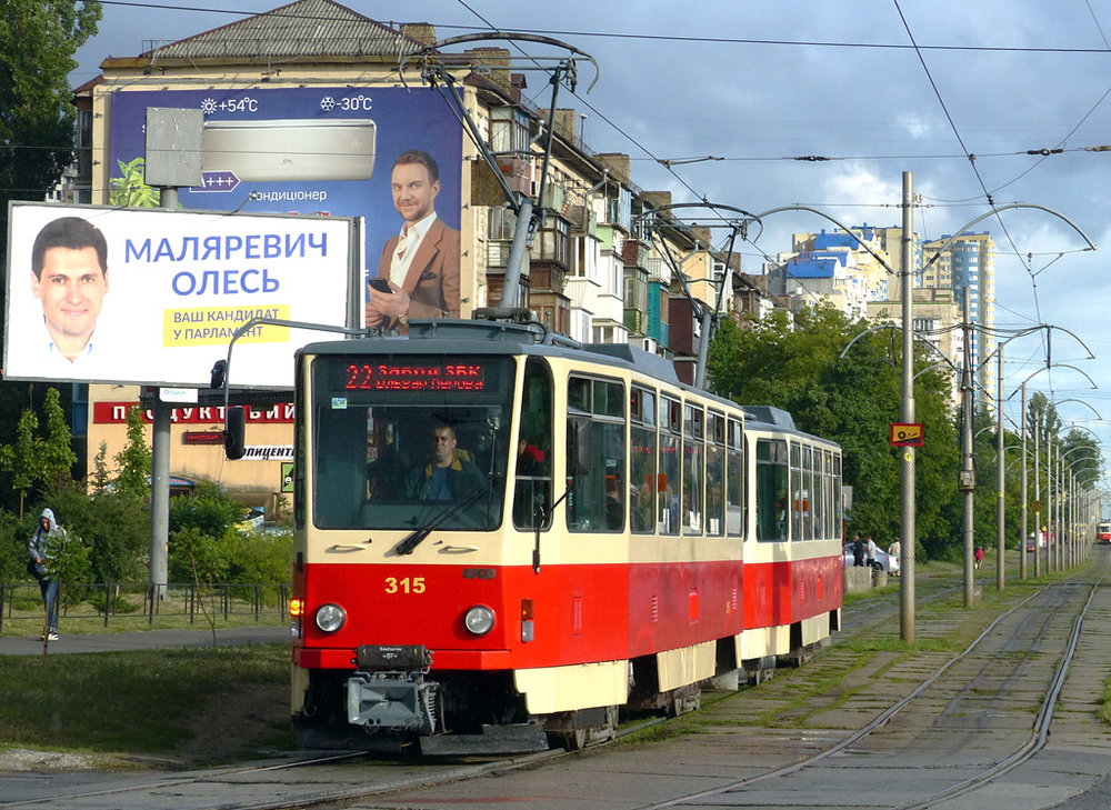 Vozy 315 a 316 dne 11. července 2019. (foto: tavalex2007)