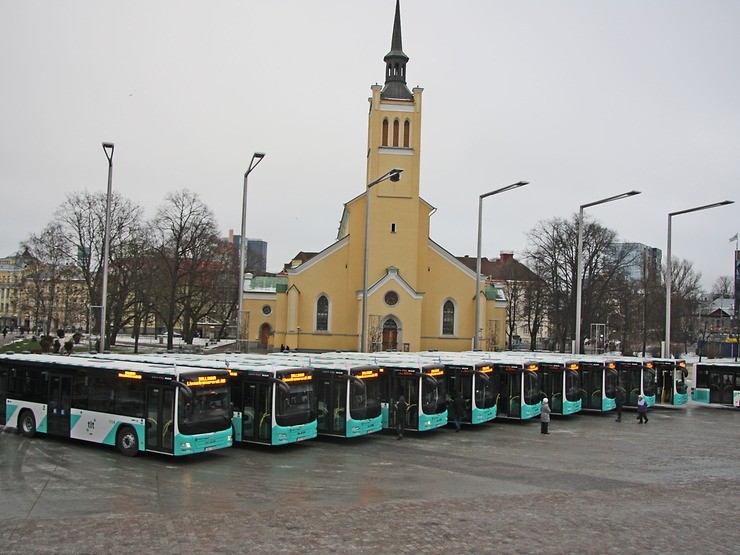 Tallinn již pořídil v průběhu pěti let 145 autobusů MAN. V roce 2017 se k nim přidá dalších 30 vozů. (foto: MAN Truck & Bus)
