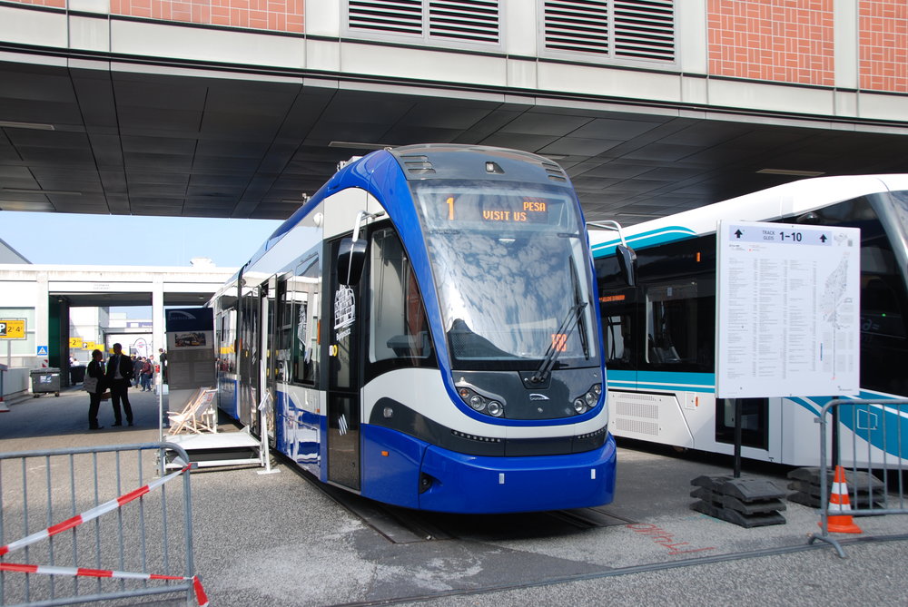 Krakowiak se prezentoval také na veletrhu InnoTrans v Berlíně v září 2016. (foto: Libor Hinčica)