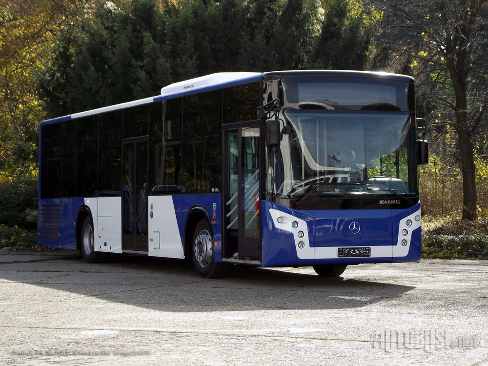 50. vyrobený autobus IK-112LE na podvozku Mercedes-Benz. (foto: Aleksandar Dragutinović/Autobusi.net)