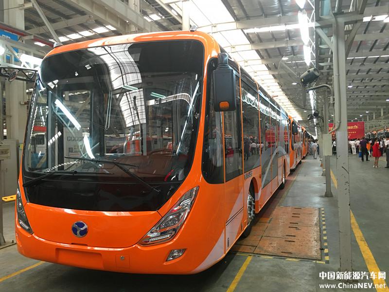 Trolejbusy pro marocké město Marrákéš. (zdroj: www.chinanev.net)