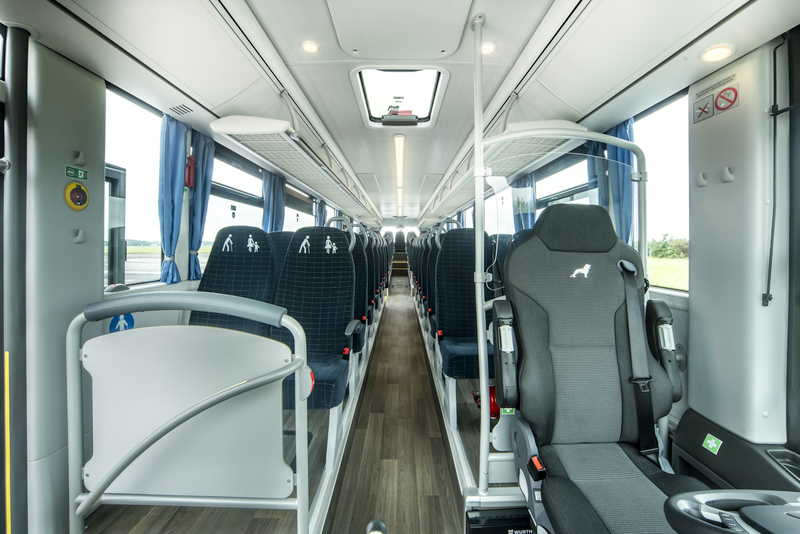 Interiér vozu MAN Lion's Intercity C. (foto: MAN Truck & Bus)