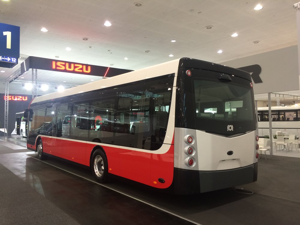 Koncept elektrobusu SOR. (foto: Libor Hinčica)