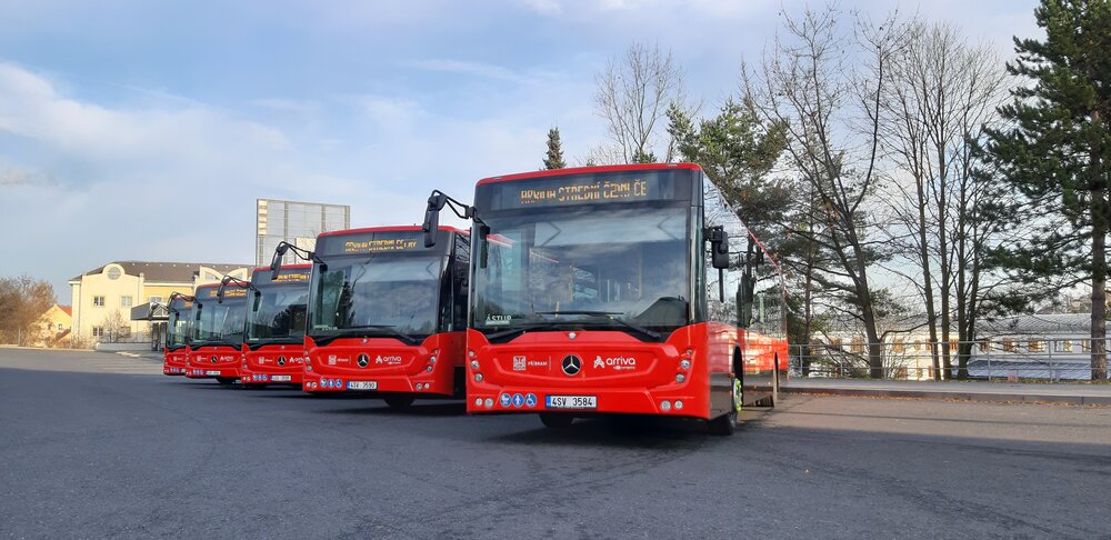 Nová Conecta pro Příbram. (foto: Arriva Střední Čechy)