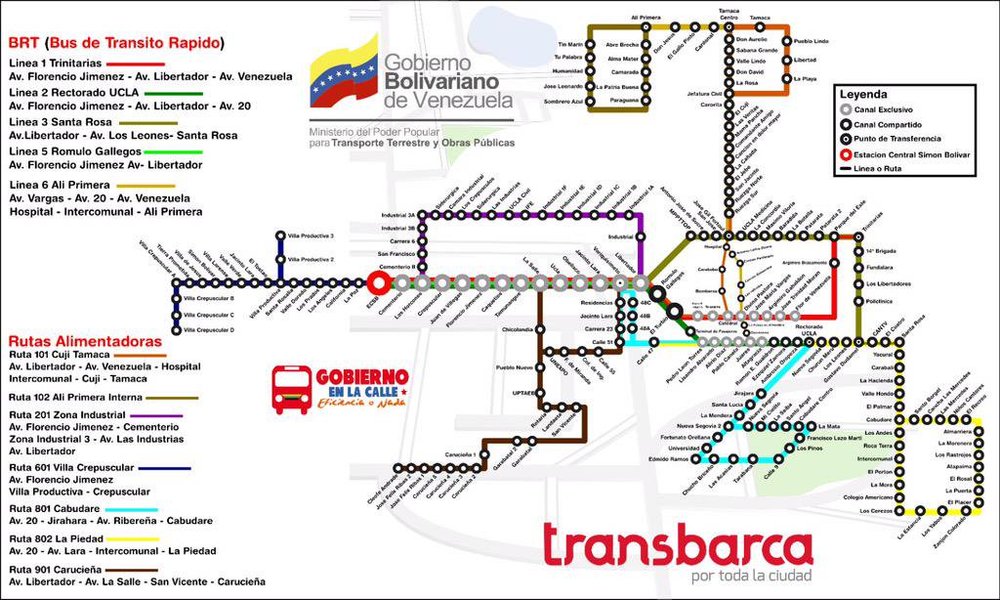 Síť Transbarcy dnes. Šedě vyznačené body přesně ukazují, kde se podařilo koridory vybudovat. (zdroj: Transbarca)