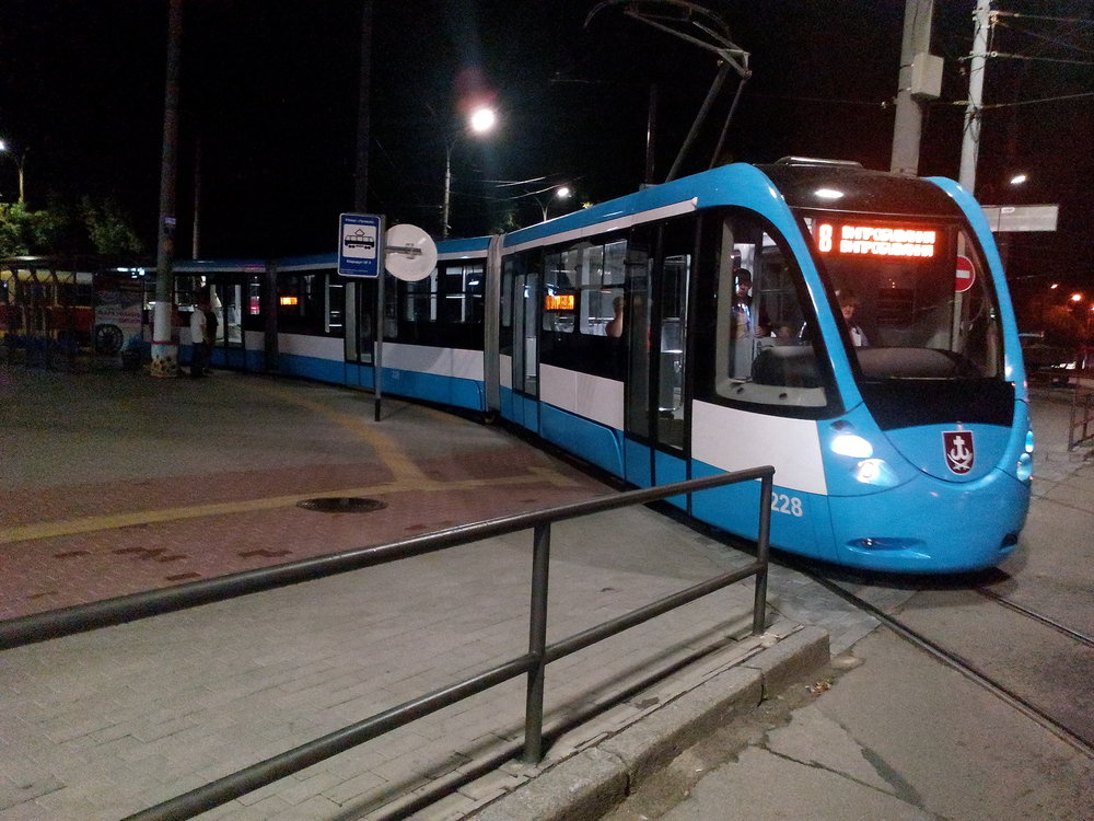Vůz KT4SU ev. č. 228 se modernizací na typ KT4UA 