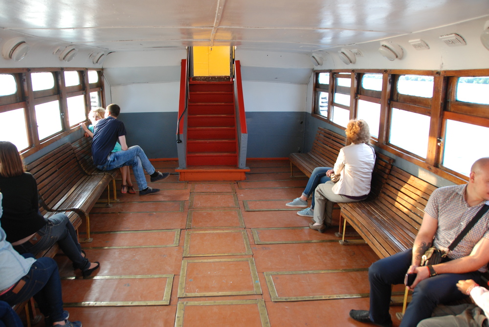 Pohled na krytou palubu. (foto: Libor Hinčica)