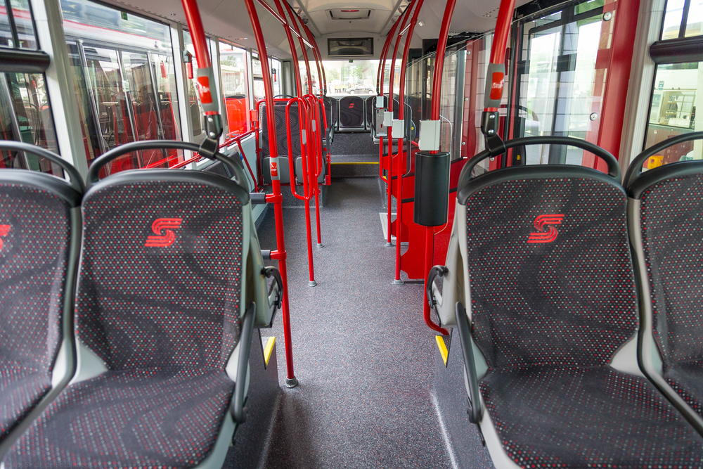 Pohled na nově řešený interiér přívěsů v Kostnici. (foto: MAN Truck & Bus)