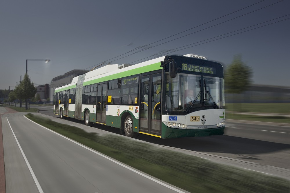 Trolejbus Škoda 27 Tr pro Plzeň. (foto: Škoda Electric)