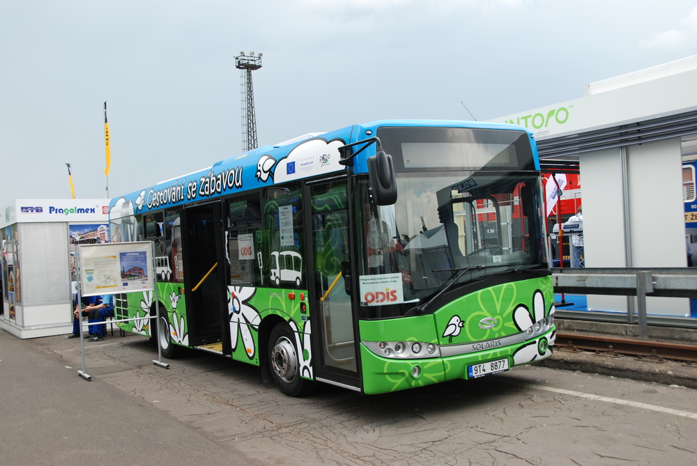 ODISbus v podobě autobusu Solaris Urbino 8,9 LE. (foto: Libor Hinčica)