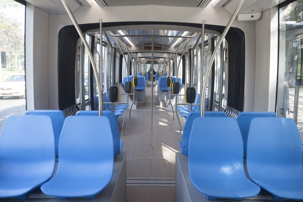 Pohled do interiéru tramvaje Alstom Citadis pro Rio de Janeiro. (foto: Alstom)
