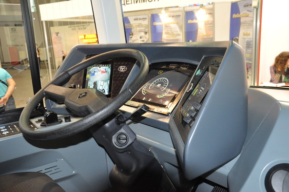 Kabina řidiče. (foto: PK 