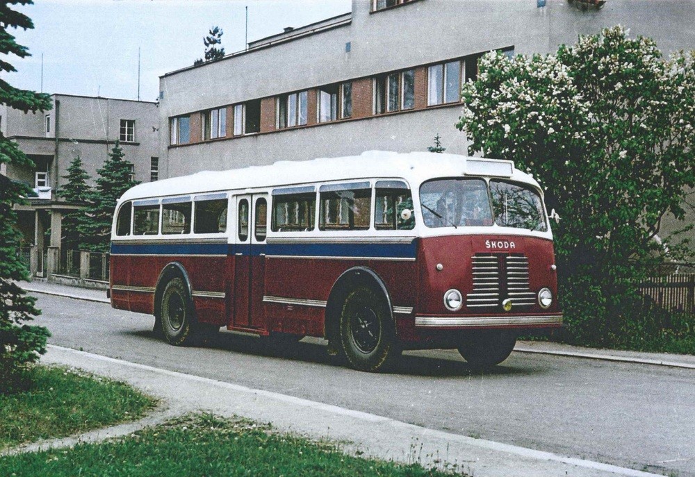 Autobus Škoda 706 RO v provedení pro egyptskou Gazu. (sbírka: archiv Iveco Czech Republic)