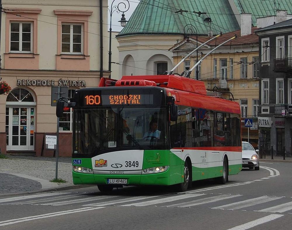 Trolejbus Solaris Trollino v Lublinu. (zdroj: Wikipedia.org)