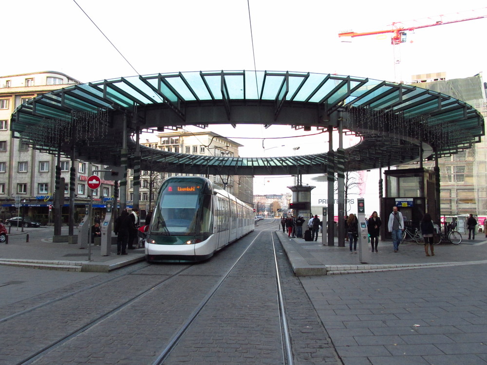 Dodavatelem nových tramvají pro Strasboug je francouzský Alstom. (foto: Ing. Filip Jiřík)