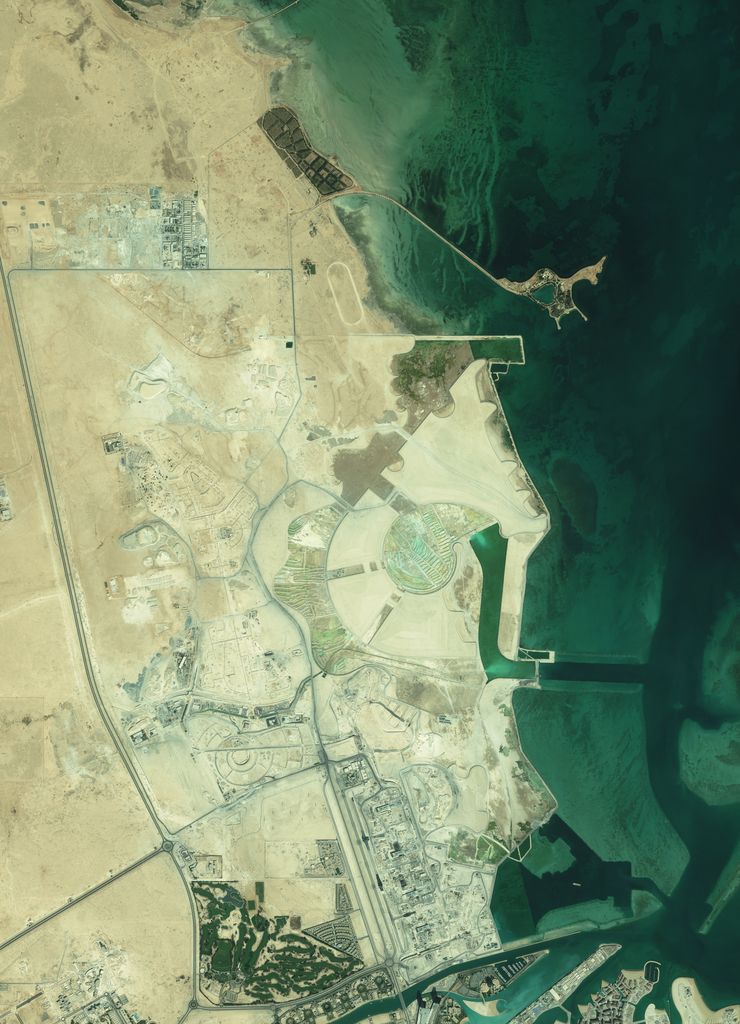 Lusail v říjnu 2010. (zdroj: http://www.qr.com.qa)