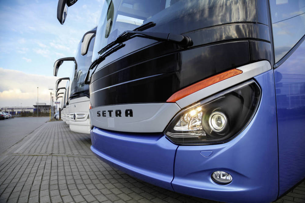60 vozů Tourismo doplňují tři autobusy Setra řady 500. (foto: EvoBus)