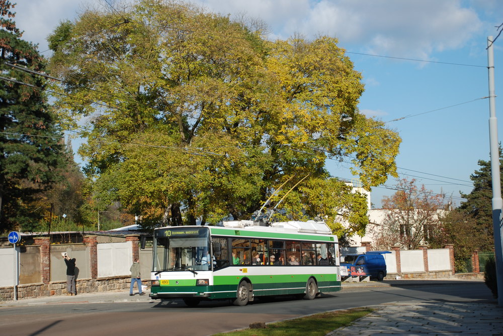 Prvními nízkopodlažními vozy v Plzni byly vozy škoda 21 TrACI. Dopravce jich pořídil celkem 18. (foto: Libor Hinčica)