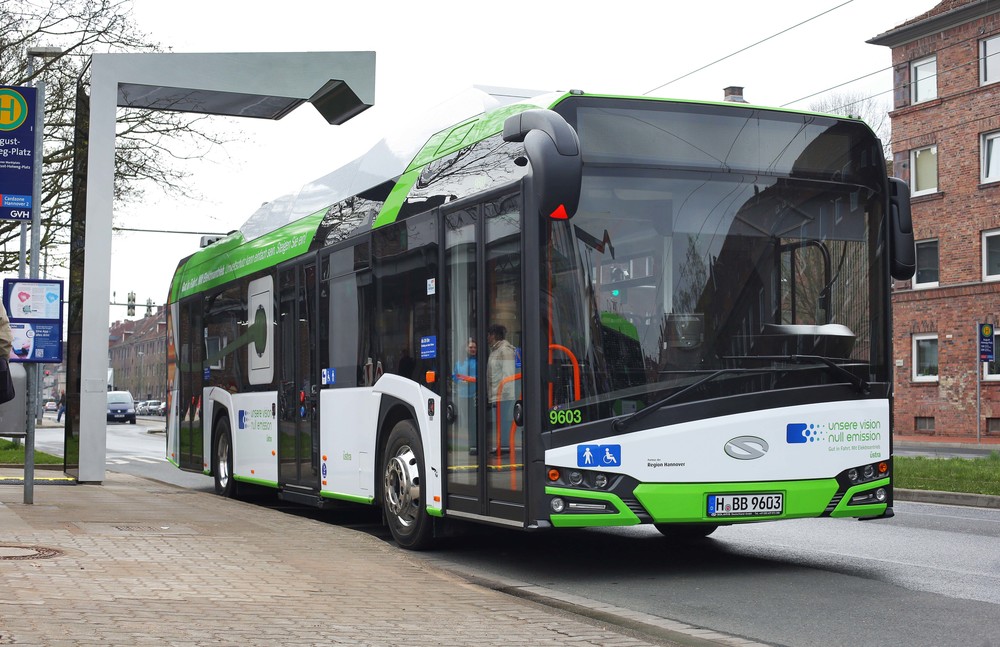 Solaris Urbino 12 electric v Hannoveru. (foto: Solaris Bus & Coach)