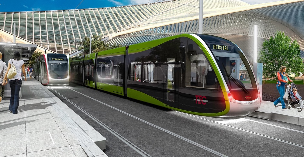 Termín na dostavbu tramvajové tratě se nyní posouvá na rok 2022. (zdroj: www.keskistram.be)