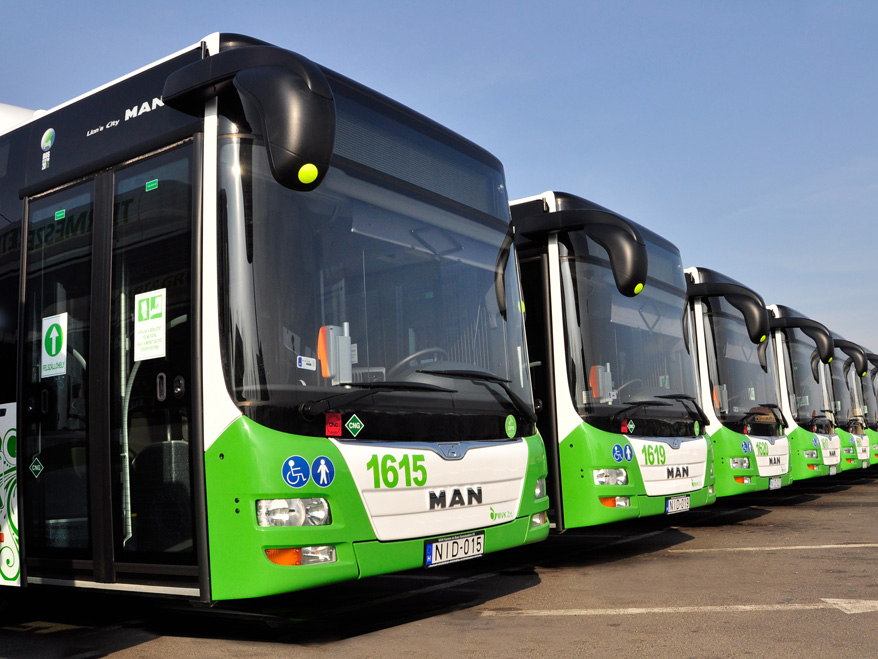 Nové autobusy pro Miskolc dodal MAN Truck & Bus. (foto: MAN Truck & Bus)