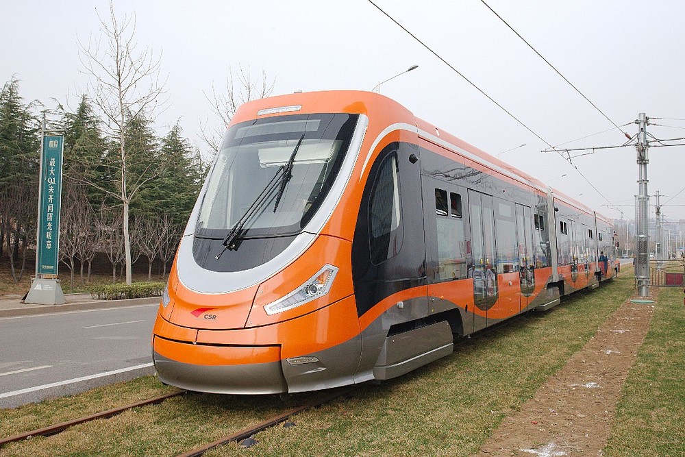 Prototypový vůz na fotografii z jara 2015. (zdroj: Škoda Transportation)