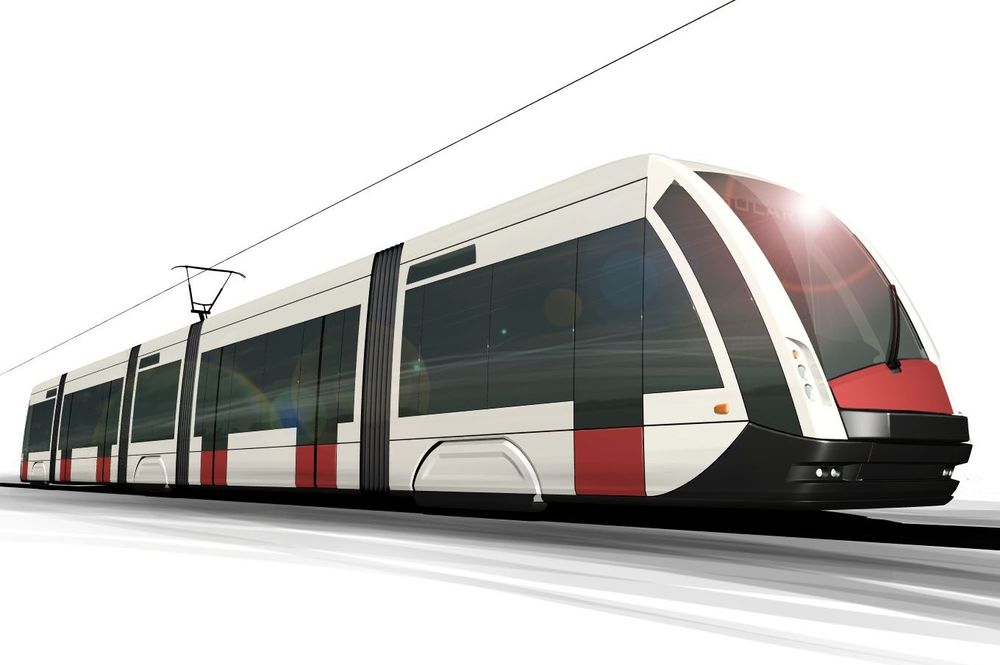 Solaris Tramino - vizualizace prototypu. (ilustrační foto, zdroj: Solaris Bus & Coach)