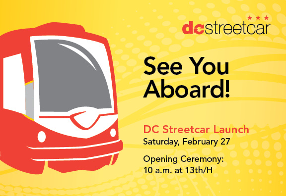 Kdybyste měli v sobotu 27. 2. 2016 cestu kolem... (zdroj: DC Streetcar)