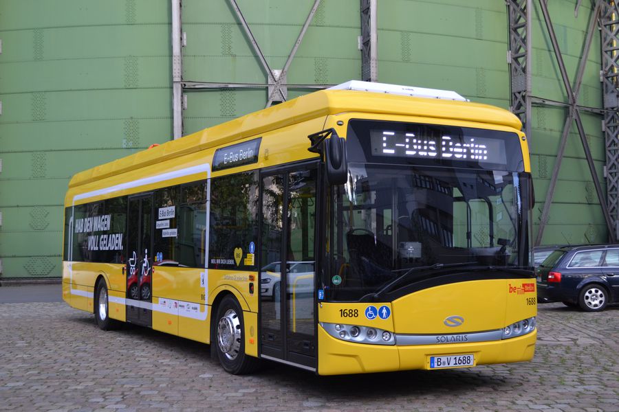 Elektrobusy jsou řešeny jako dvoudveřové. (foto: BVG, Oliver Lang)