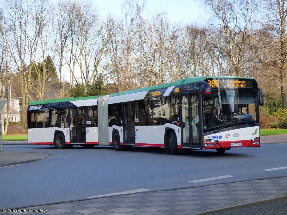 Nový Solaris v délkovém provedení 18 m u německého dopravce BOGESTRA. (zdroj: Solaris)