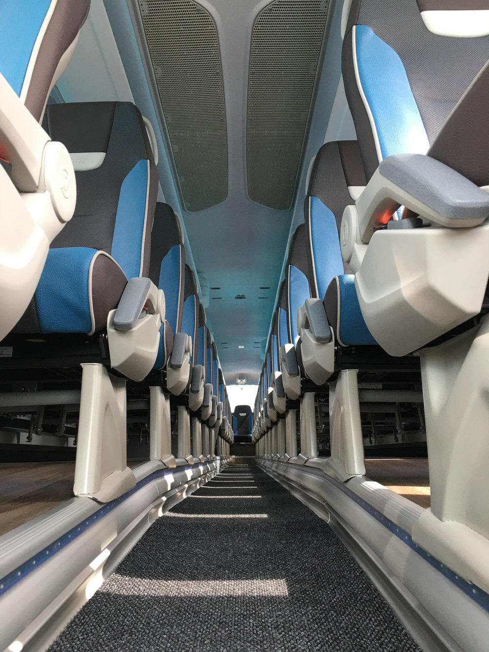 Pohled do interiéru autobusu. (foto: Scania)